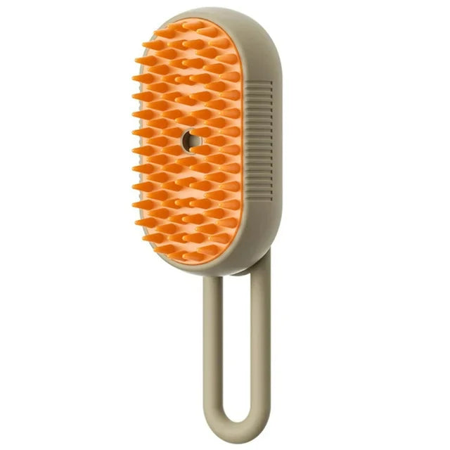 Escova de Limpeza a Vapor/Massagem para Pets
